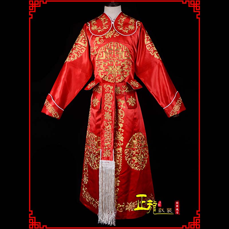 宏伟武生戏服戏曲打衣箭蟒