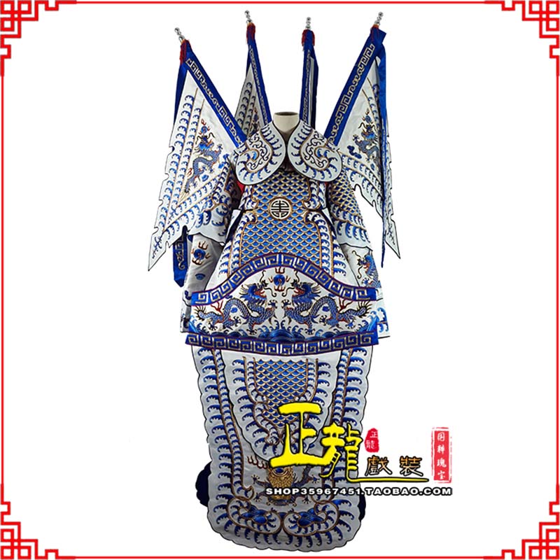 宏伟武生武将大靠祥龙勾金